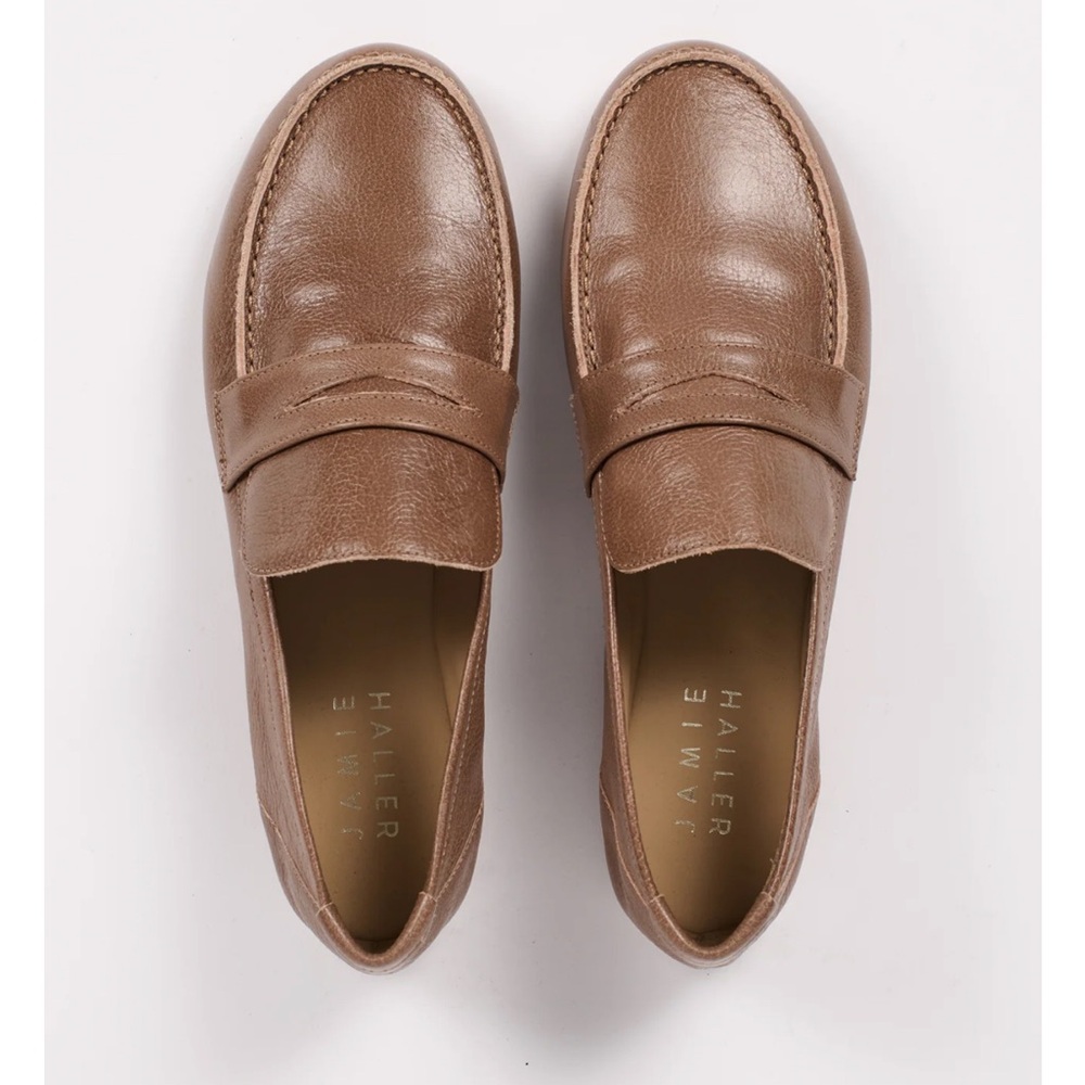 Jamie Haller Women’s leather Penny Loafers- Size 8